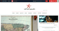 Desktop Screenshot of latinorebels.com